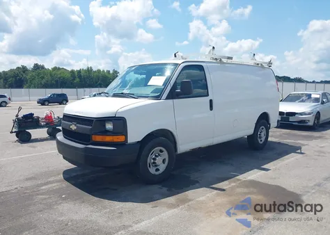 2012 Chevrolet Express 2500 Work Van z USA, uszkodzony, nr VIN 1GCWGFBA6C1146853